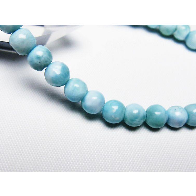 ラリマー ブレスレット 5mm t54-5652 : 誠安天然石専門店 - 通販