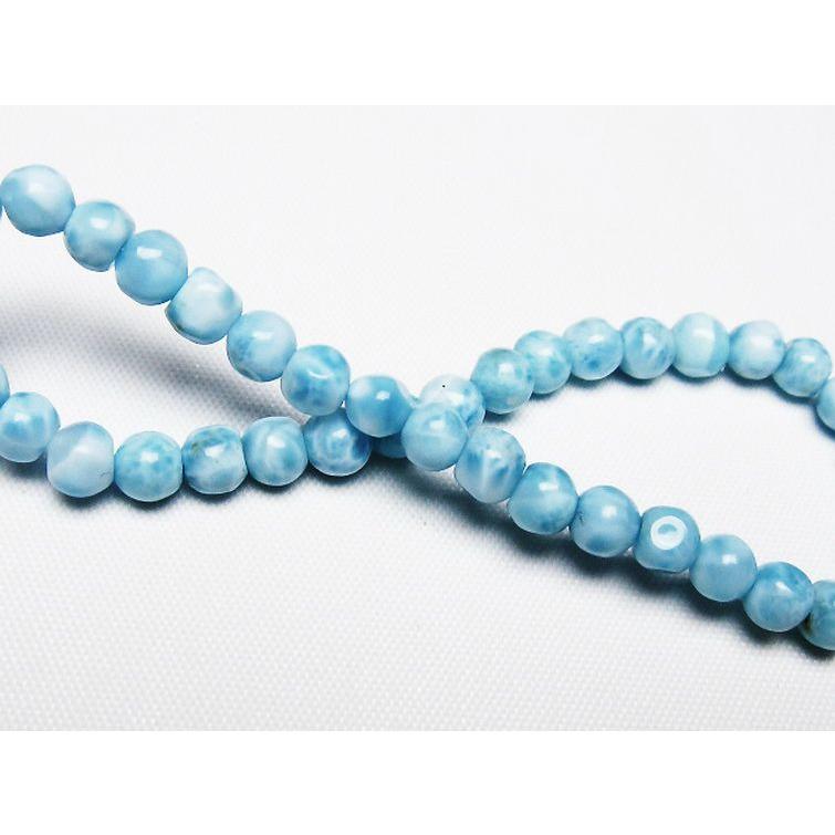 ラリマー ブレスレット 5mm t54-5727 : 誠安天然石専門店 - 通販