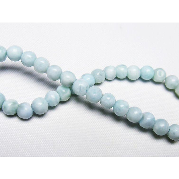 ラリマー ブレスレット 5mm t54-5789 : 誠安天然石専門店 - 通販