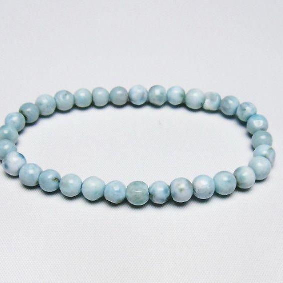 ラリマー ブレスレット 6mm t54-5793 : 誠安天然石専門店 - 通販