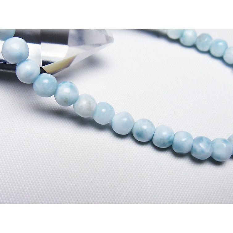 ラリマー ブレスレット 5mm t54-5890 : 誠安天然石専門店 - 通販