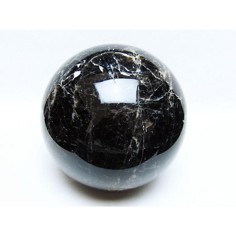 4.7Kg モリオン 純天然 黒水晶 丸玉 155mm t572-11379 その他