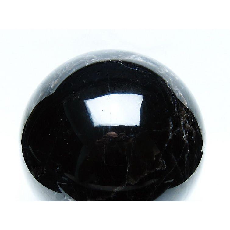 6.5Kg モリオン 純天然 黒水晶 丸玉 173mm t572-11718_2