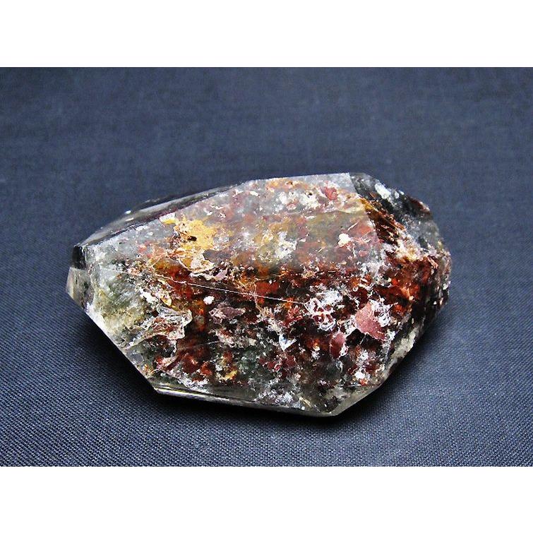 天然石 グリーン四季ガーデンクォーツ 原石置物522g 石流通センター 高