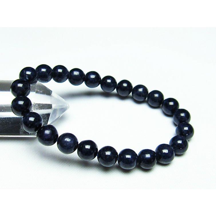 サファイア ブレスレット 8mm t589-6073 : 誠安天然石専門店 - 通販