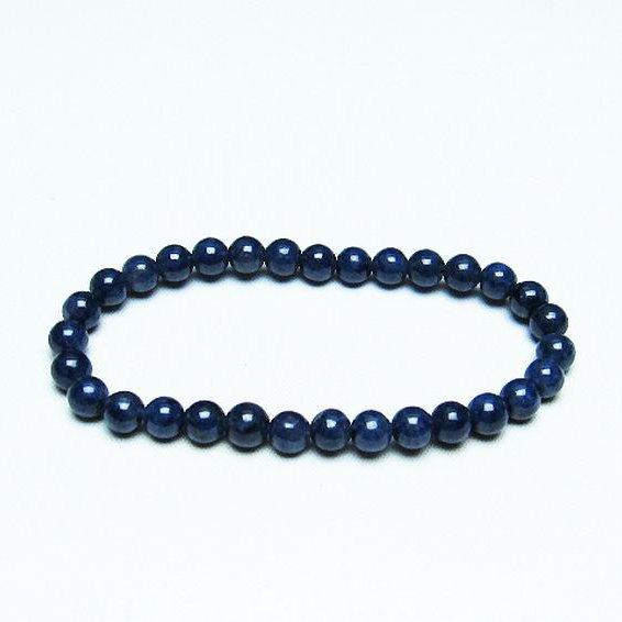 サファイア ブレスレット 6mm t589-6151 : 誠安天然石専門店 - 通販