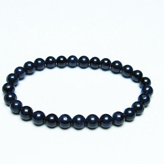 サファイア ブレスレット 6mm t589-6165 : 誠安天然石専門店 - 通販