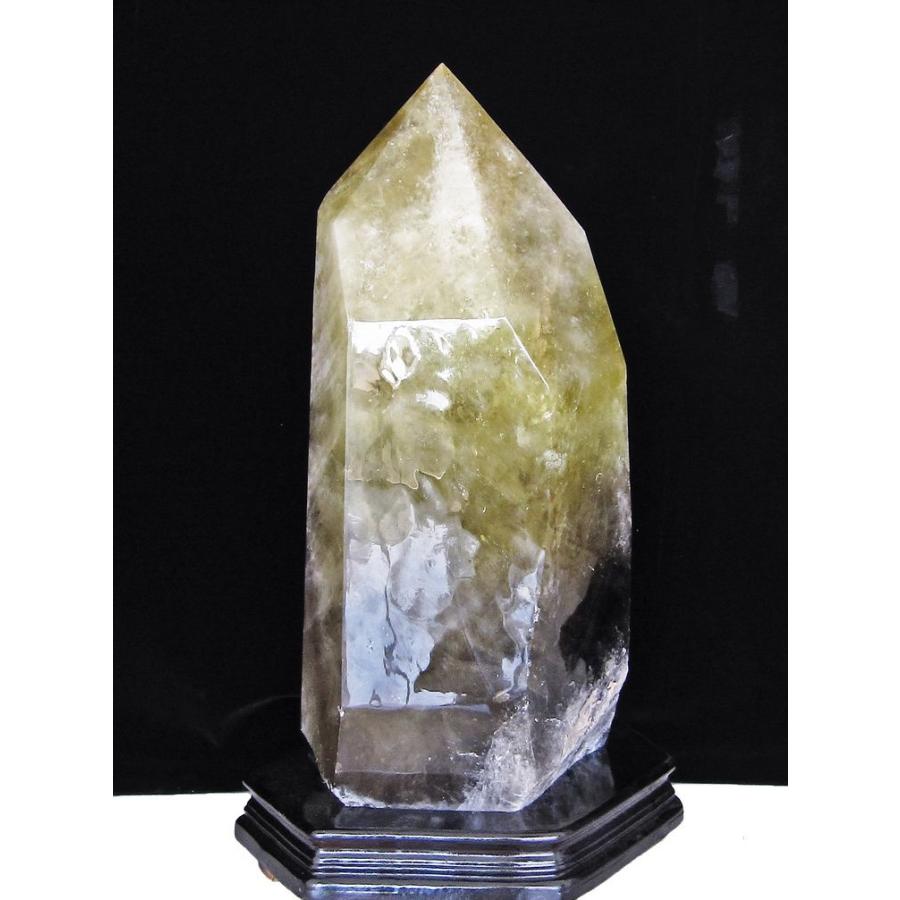 完全予約品:★ご予約品 ご注文から3ヵ月後の発送予定ty★51.7Kg シトリン水晶 六角柱 同梱不可  (特大品) t59-1035の画像