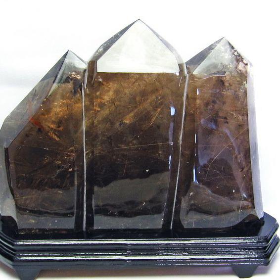 11.2Kg 金針ルチル 水晶 ダブルポイント t592-2604