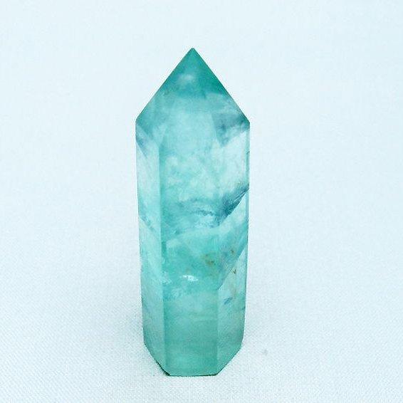 フローライト 六角柱 t594-3507 : 誠安天然石専門店 - 通販 - Yahoo