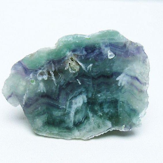 エンジェルフェザー フローライト 原石 t599-2554 : 誠安天然石専門店