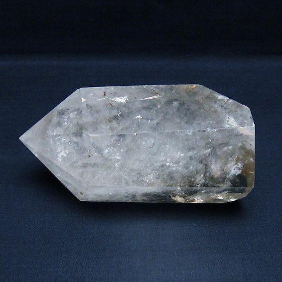 水晶六角柱虹入り