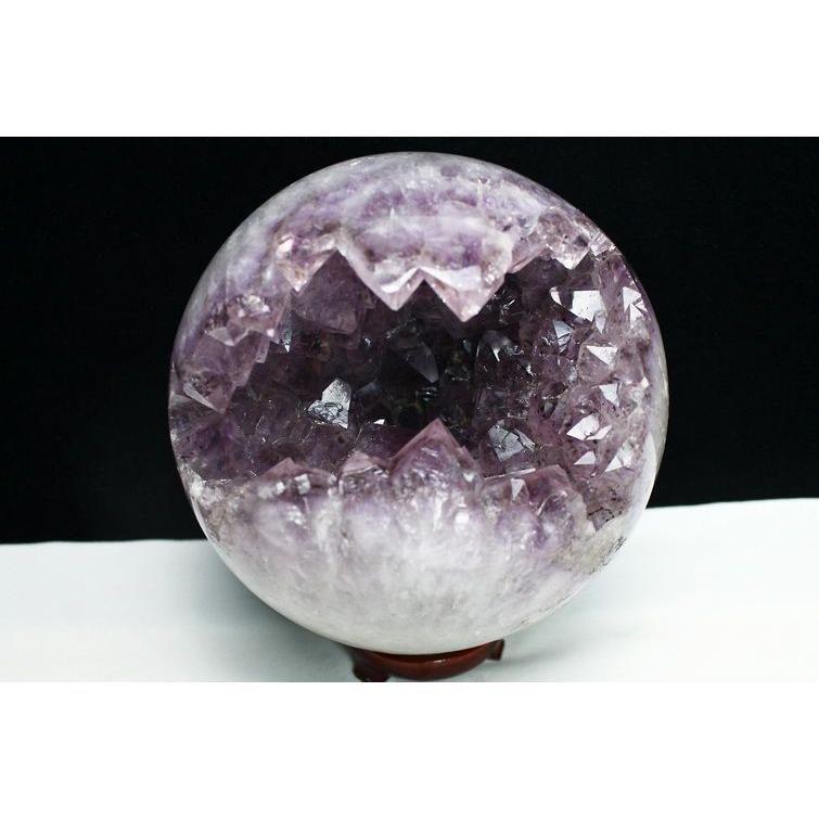 【天然石】コロ　　アメジスト笑口 楽天市場】アメジスト 笑口 カコクセナイト共生 76mm 450g 台座