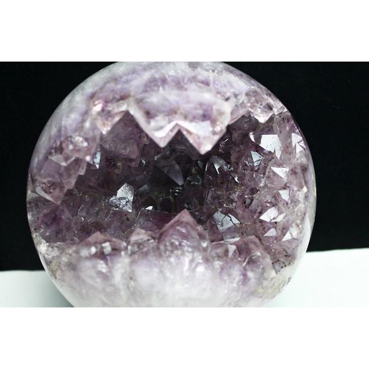 6.4Kg アメジスト笑口 丸玉 180mm パワーストーン 天然石 t602-1814