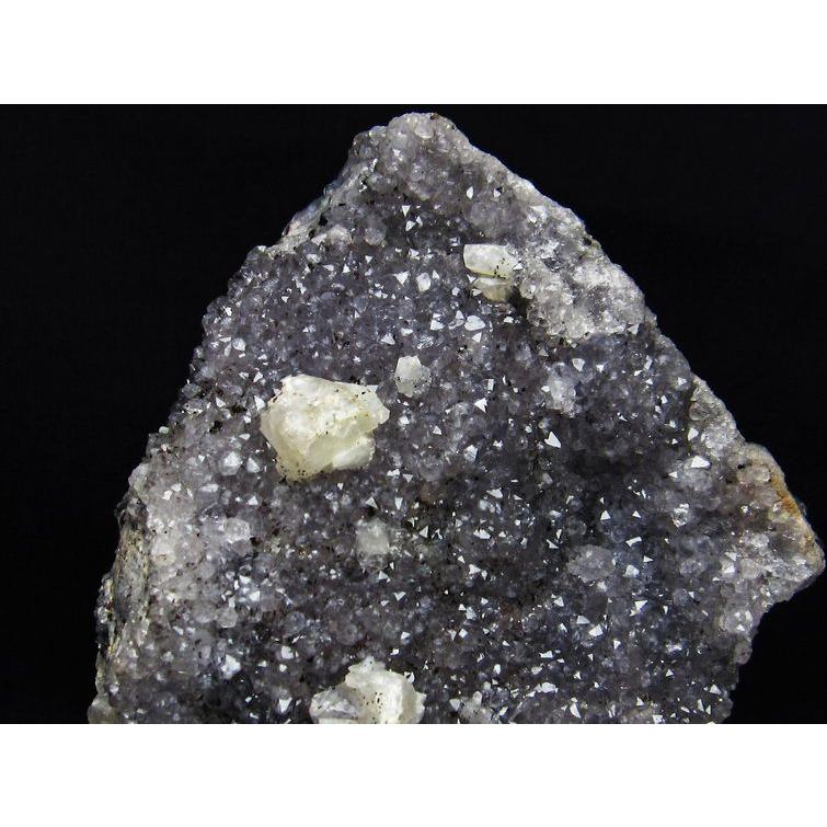 2.9Kg フラワーアメジスト カルサイト共生 クラスター t603-9333 : 誠