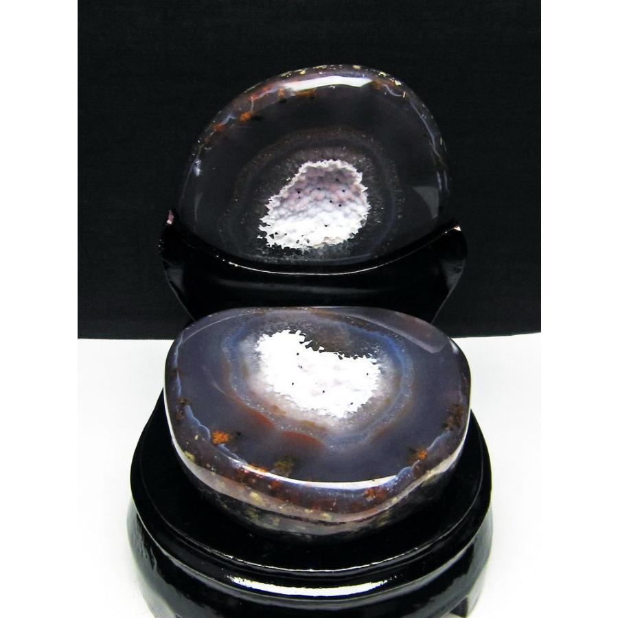 ペア水晶トレジャーメノウ t604-6789 : 誠安天然石専門店 - 通販