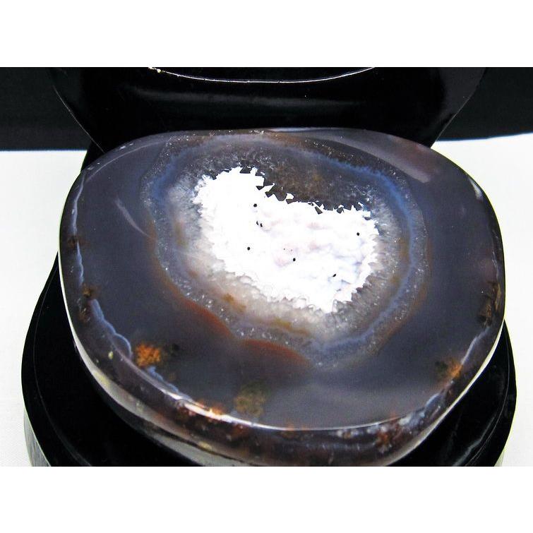 ペア水晶トレジャーメノウ t604-6789 : 誠安天然石専門店 - 通販