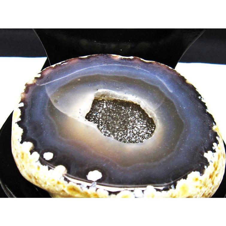 SALE【完全浄化に】原石 上下ペア トレジャーメノウ ジオード 天然石