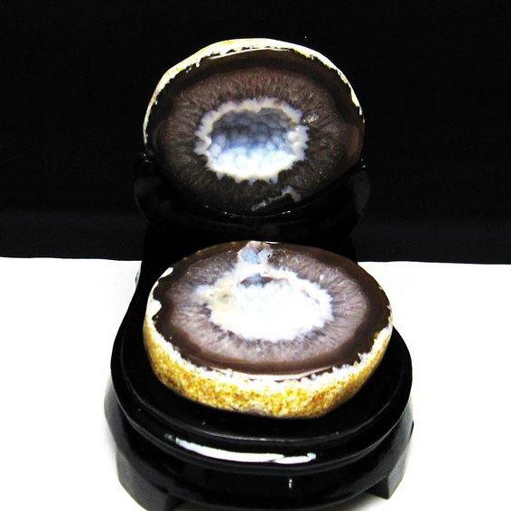 メノウ　パワーストーン 1.2Kgパワーストーン 天然石 ペア水晶トレジャーメノウ[T604-7354]