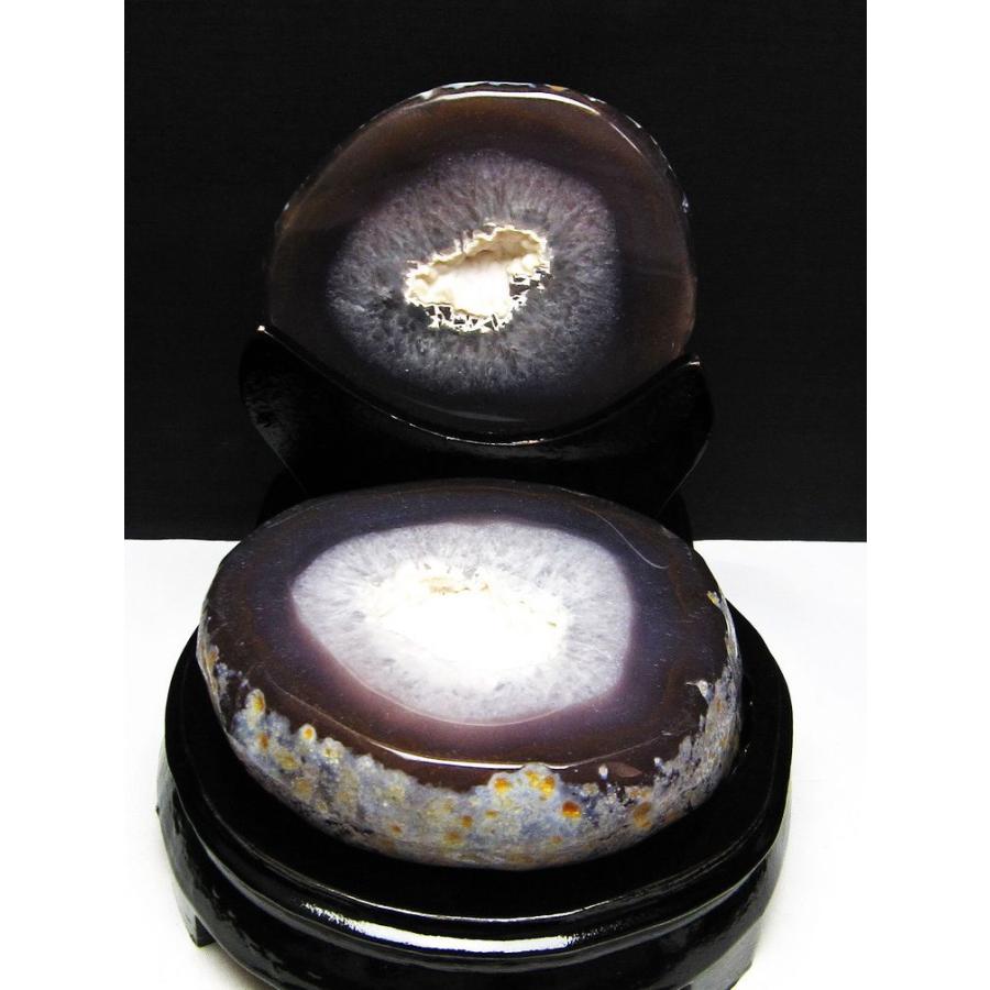 1.9Kg ペア水晶トレジャーメノウ t604-7533 : 誠安天然石専門店 - 通販