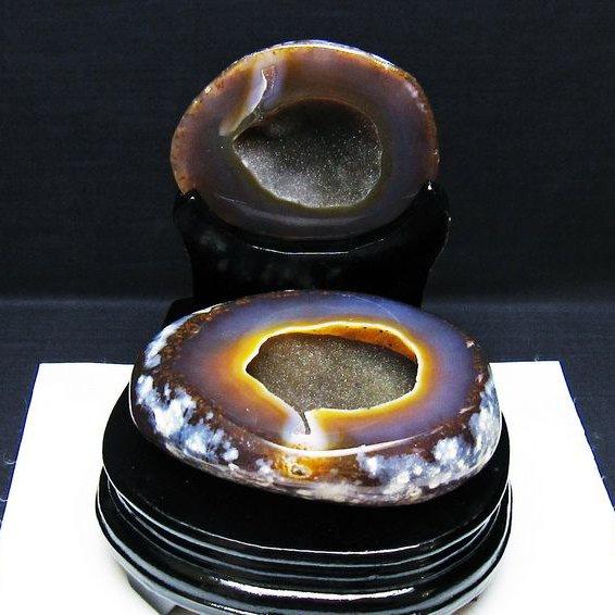 1.2Kg ペア水晶トレジャーメノウ t604-7690 : 誠安天然石専門店 - 通販