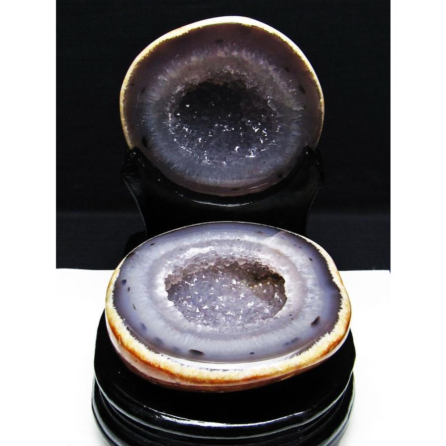 1.5Kg トレジャーメノウ ペア水晶 アゲート 瑪瑙 t604-7761 : 誠安