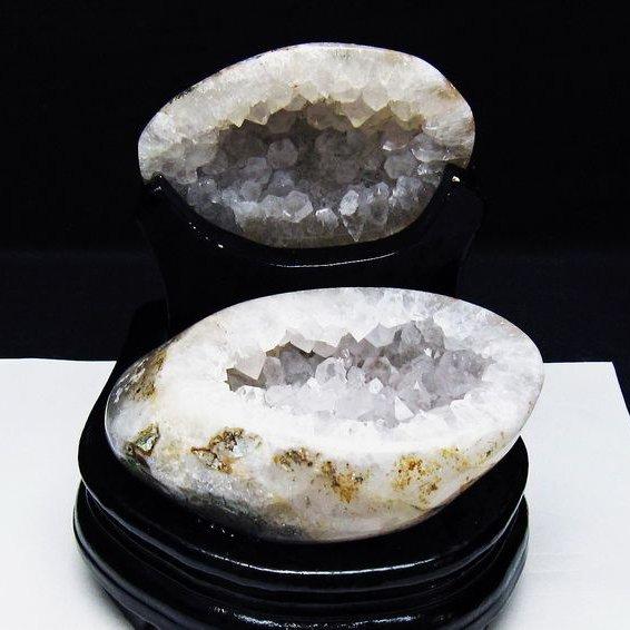 ペア水晶トレジャーメノウ t604-7783 : 誠安天然石専門店 - 通販