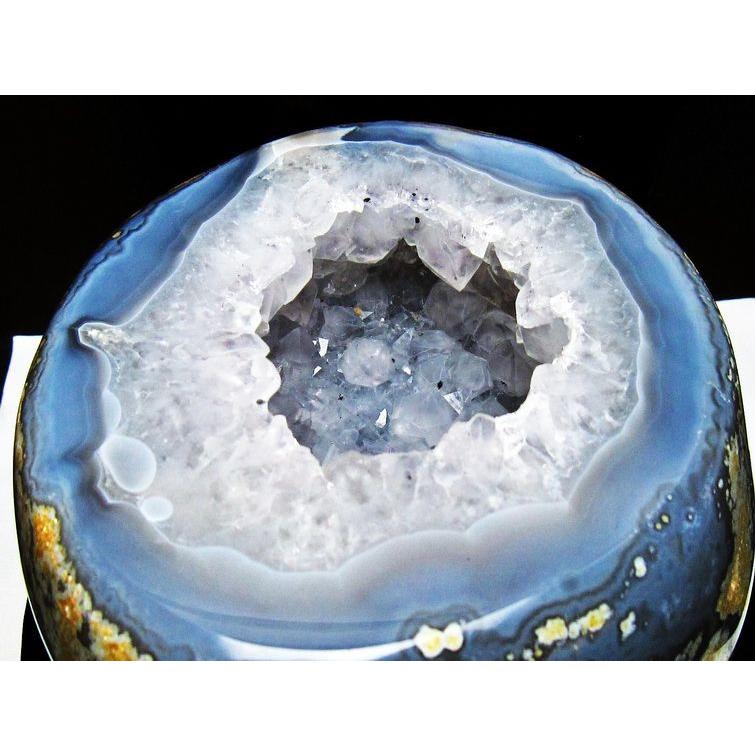 3.9Kg トレジャーメノウ ペア水晶 アゲート 瑪瑙 t604-7790 : 誠安