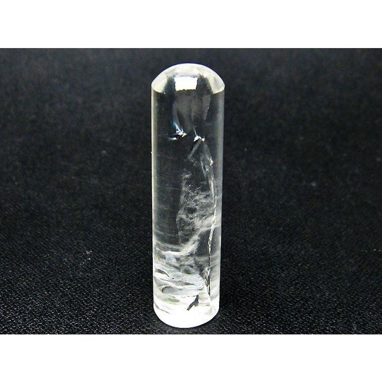 本水晶 印材 (14mm) 虹入り アイリスクォーツ ヒマラヤ水晶 水晶