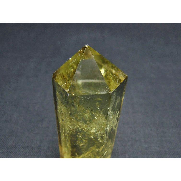シトリン水晶 六角柱 t61-13970 : 誠安天然石専門店 - 通販 - Yahoo