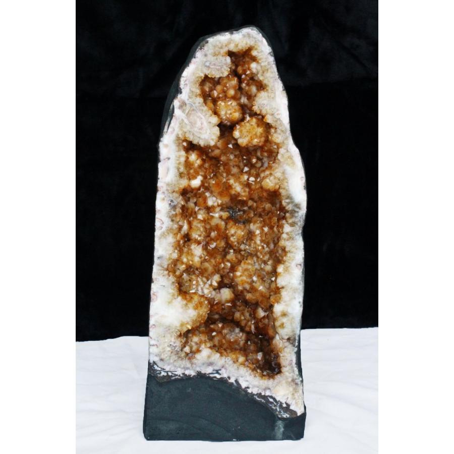 44.2Kg ブラジル産 シトリンドーム同梱不可 (特大品) t611-10382 : 誠