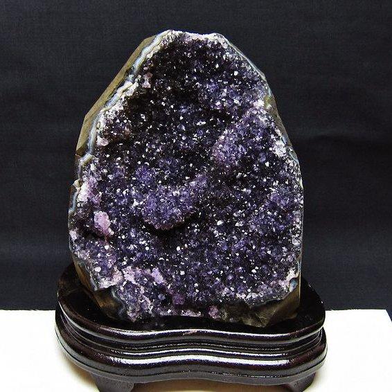 4Kg ウルグアイ産 サークルジオード アメジストドーム t614-9250 : 誠