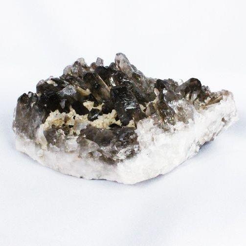 モリオン クラスター 純天然 黒水晶 ブラジル産 t618-7118 : 誠安