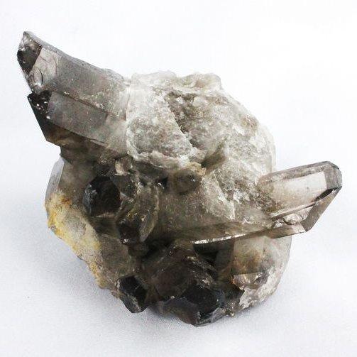 モリオン クラスター 純天然 黒水晶 ブラジル産 t618-7127 : 誠安