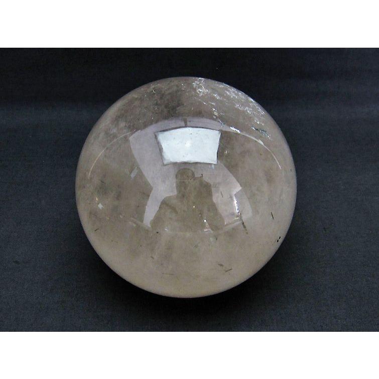 1.6Kg トルマリンルチル 丸玉 103mm t62-13586_1