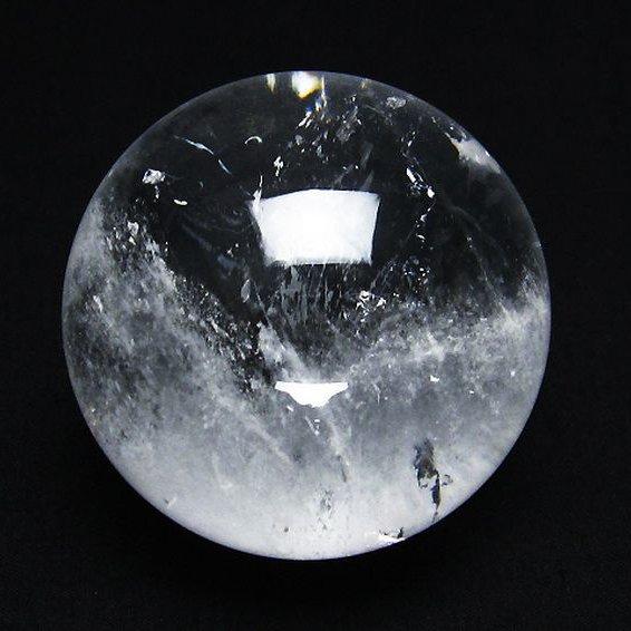 水晶玉 ヒマラヤ水晶 丸玉 55mm t62-14831 : 誠安天然石専門店 - 通販