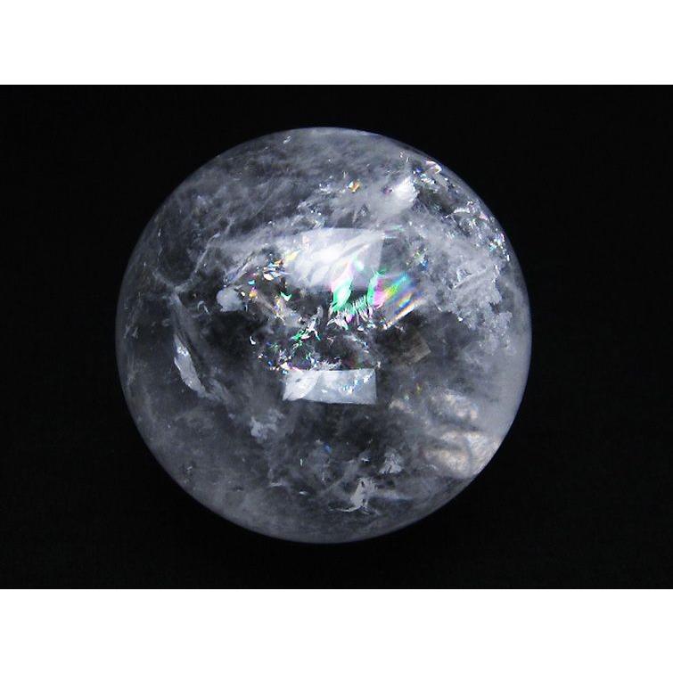 虹入り ヒマラヤ水晶 丸玉 58mm t62-14980 : 誠安天然石専門店 - 通販
