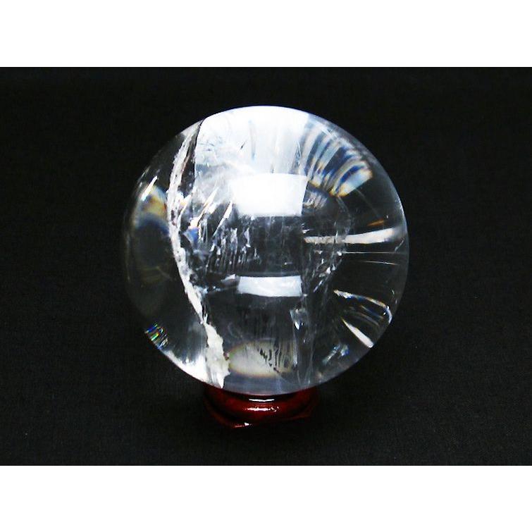 水晶玉 虹入り ヒマラヤ水晶 丸玉 57mm t62-15048 : 誠安天然石専門店