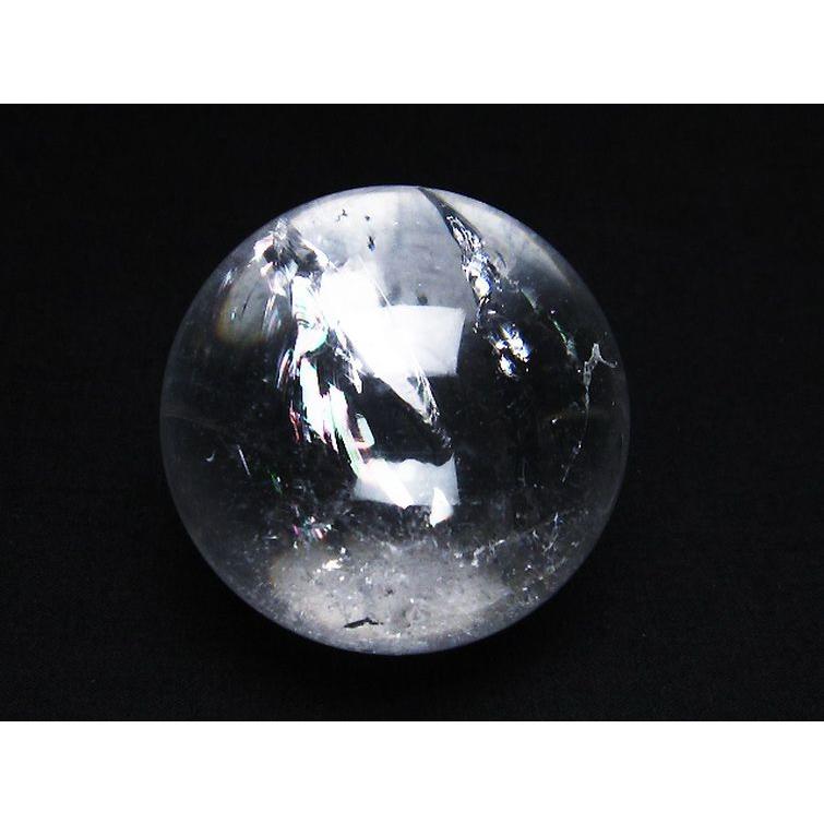 虹入り ヒマラヤ水晶 丸玉 50mm t62-15053 : 誠安天然石専門店 - 通販