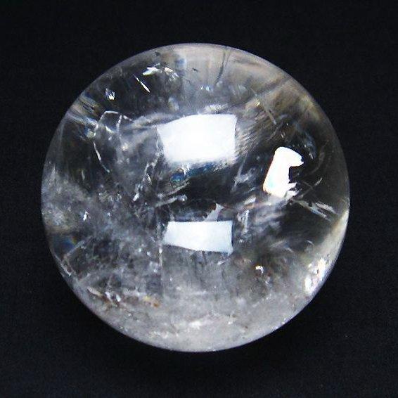 虹入り ヒマラヤ水晶 丸玉 61mm t62-15147 : 誠安天然石専門店 - 通販