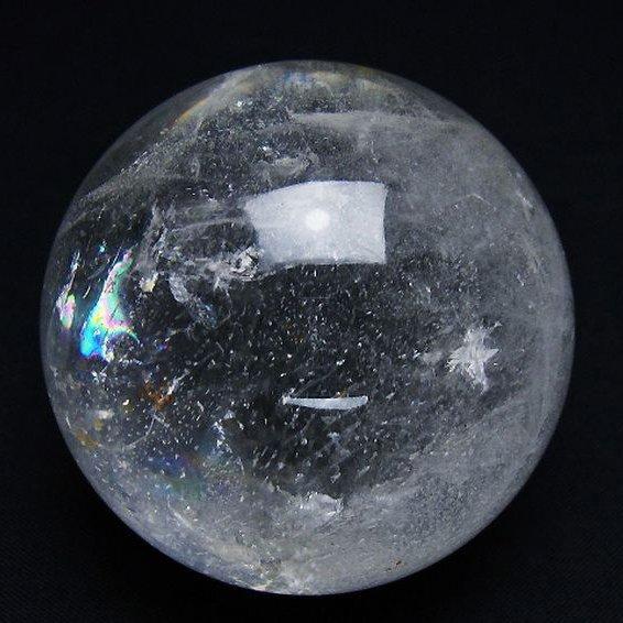 水晶玉 丸玉 スフィア ヒマラヤ水晶 58mm t62-16057 : 誠安天然石専門
