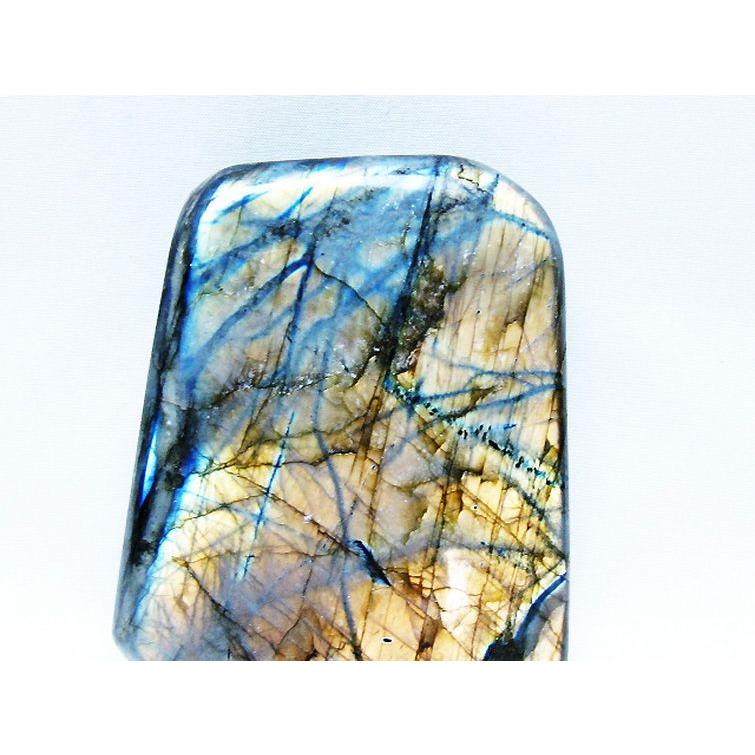 #象 #ラブラドライト トップクォリティ]ホワイトラブラドライトルース - 埼玉県吉川市の