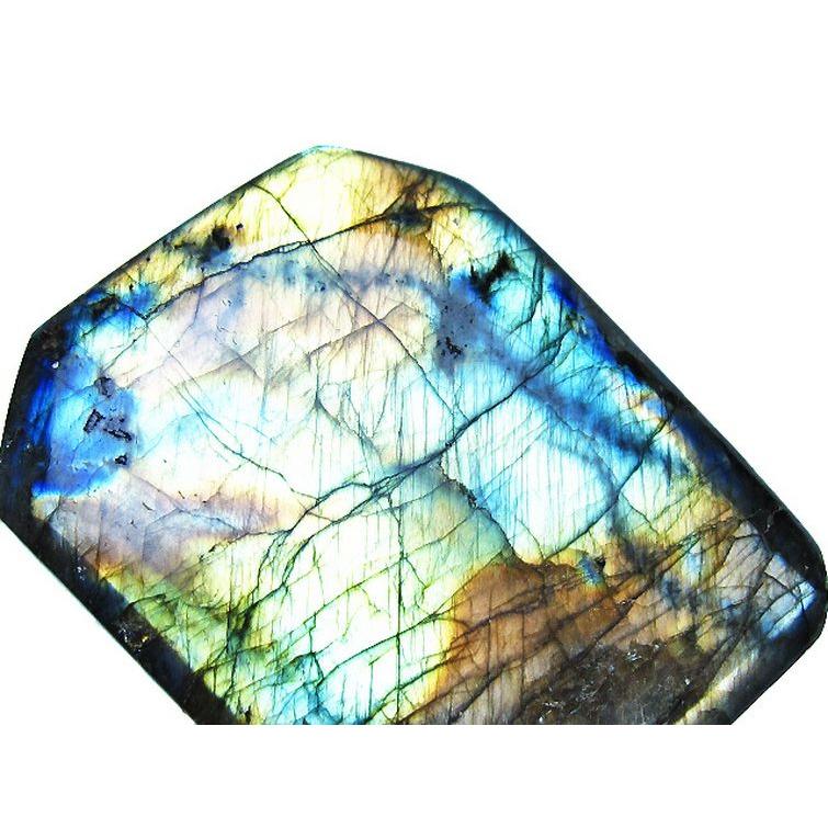 ラブラドライト 原石 t623-9890 : 誠安天然石専門店 - 通販 - Yahoo