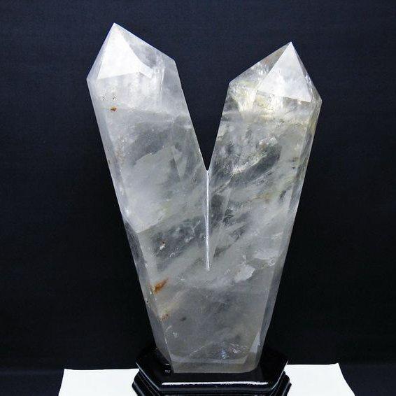 6.3Kg ヒマラヤ水晶 ダブルポイント t627-6637 : 誠安天然石専門店