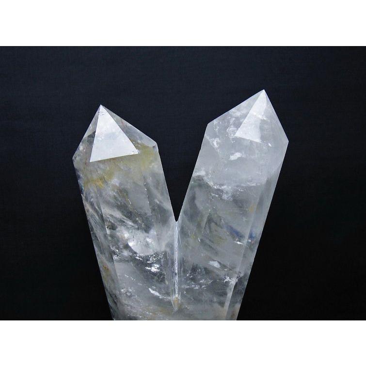 6.3Kg ヒマラヤ水晶 ダブルポイント t627-6637 : 誠安天然石専門店