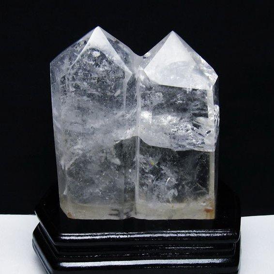 1.2Kg ヒマラヤ水晶 ダブルポイント t627-6716 : 誠安天然石専門店