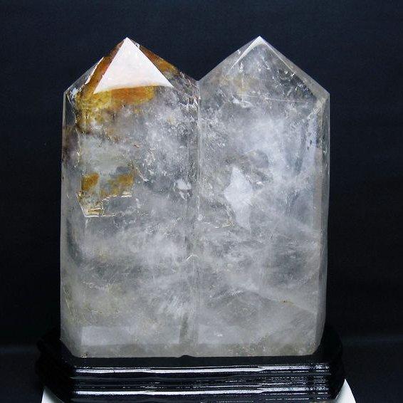 10.8Kg ヒマラヤ水晶 ダブルポイント t627-6729 : 誠安天然石専門店