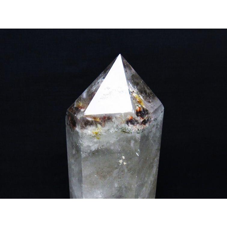 1.7Kg 虹入り ガーデンクォーツ（庭園水晶）ヒマラヤ水晶 六角柱 t627