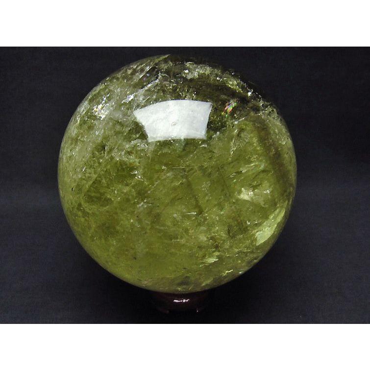 虹入りシトリン水晶丸玉９８ミリ imgrc0156980055.jpg