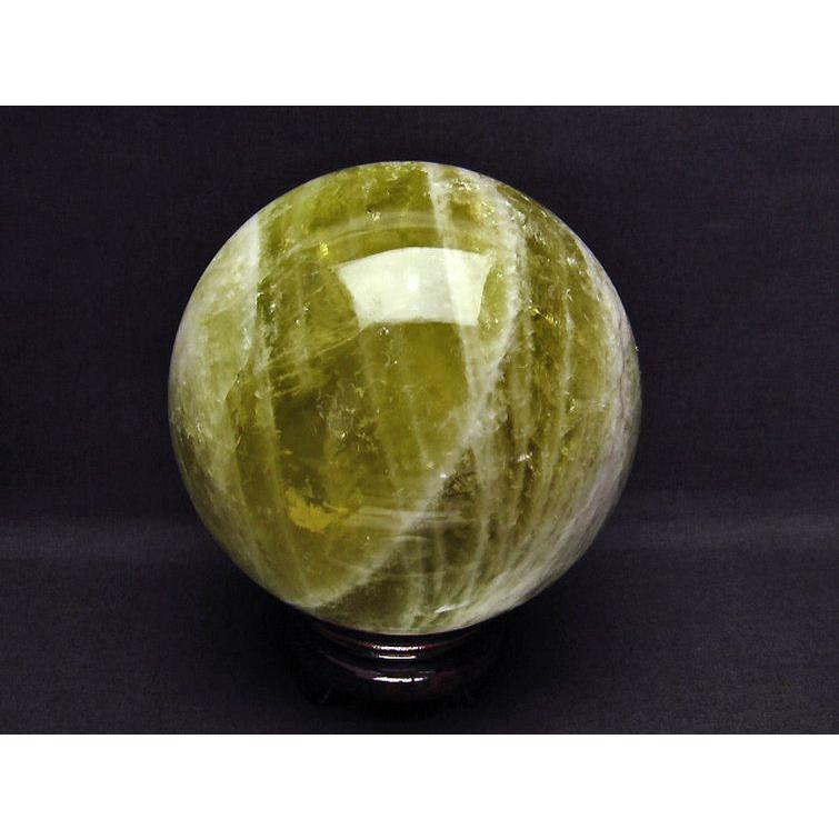 4.8Kg シトリン水晶 丸玉 150mm t63-6238_3